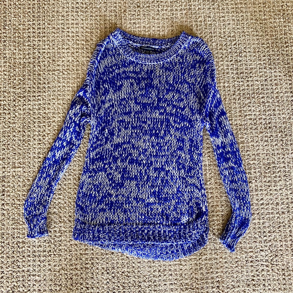 Royal Blue Knit Sweater